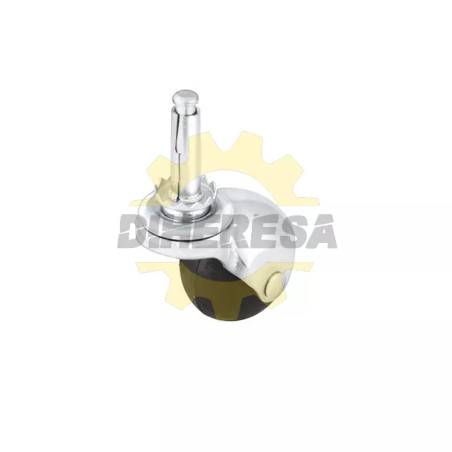 Rodaja Hule Tipo Bola Espiga 2", Cap. Carga 50 Kg