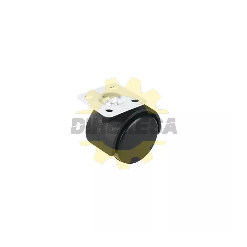 Rodaja Nylon Tipo Yoyo Placa Movil 2"