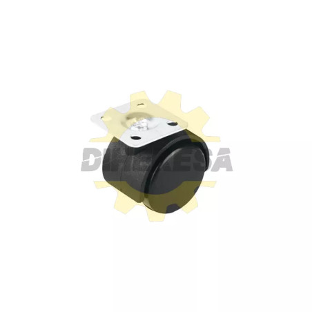 Rodaja Nylon Tipo Yoyo Placa Movil 2"