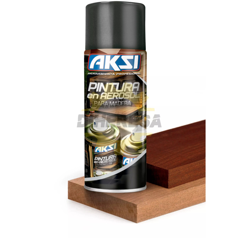 Pintura En Aerosol Para Madera Color Nogal