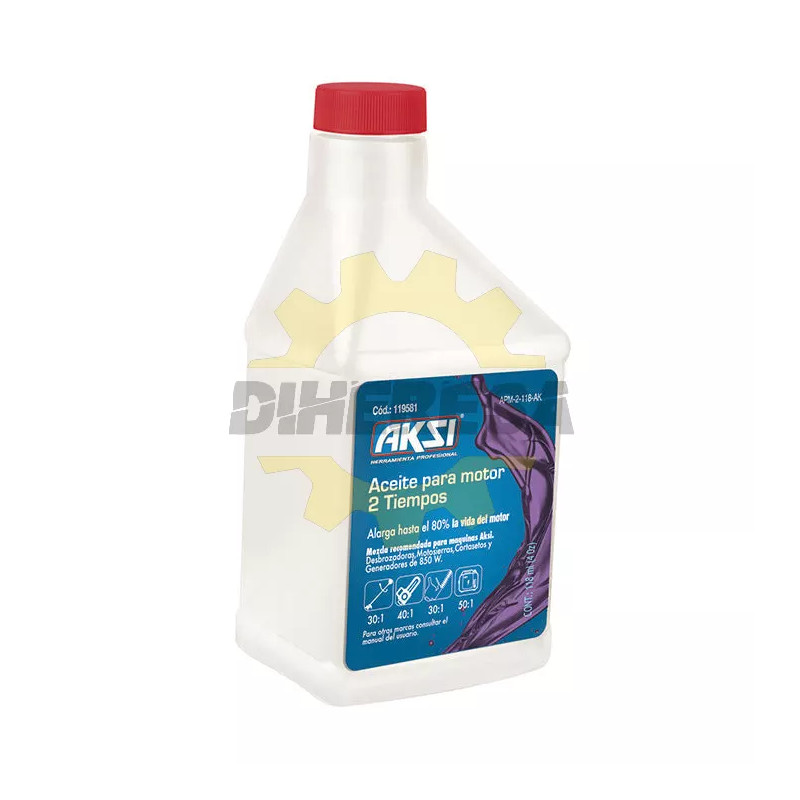 Aceite Mineral Para Motor De 2 Tiempos, Bote De 250 Ml (8 Oz)