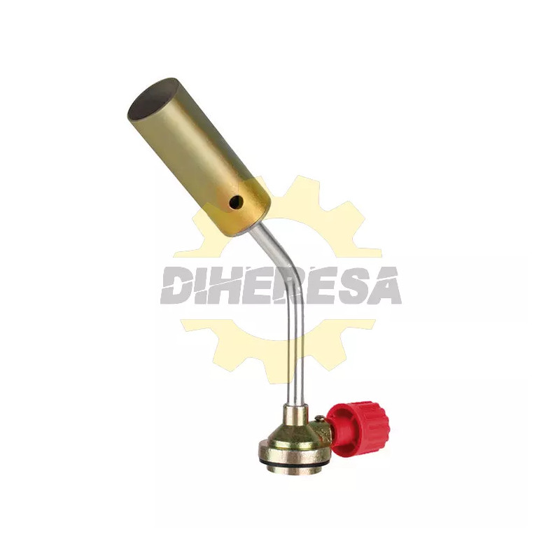 Mechero De Acero Para Bote De Gas, Roscable