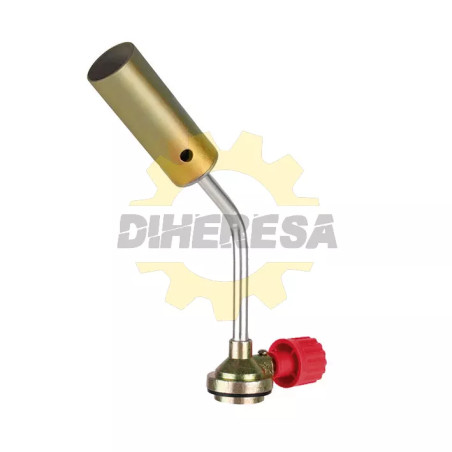 Mechero De Acero Para Bote De Gas, Roscable