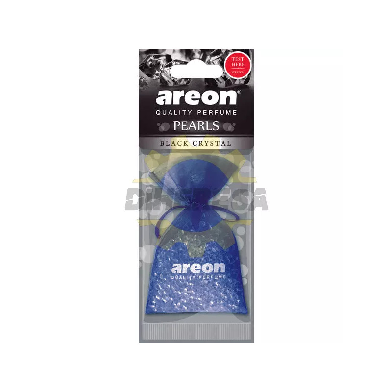 Aromatizante Areon Pearls - Black Crystal