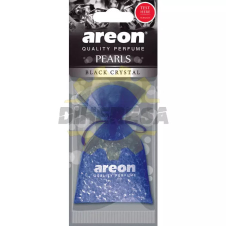 Aromatizante Areon Pearls - Black Crystal