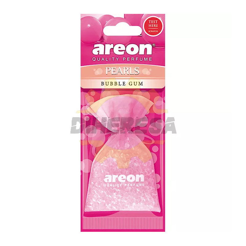 Aromatizante Areon Pearls - Bubble Gum