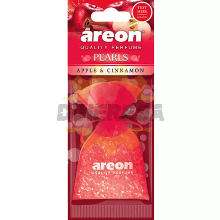 Aromatizante Areon Pearls - Apple And Cinnamon