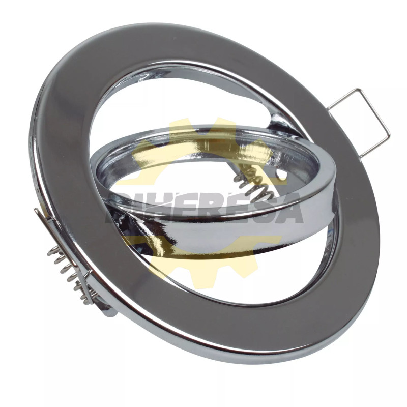 Spot Empotrable Mr16 Dirigible Aluminio