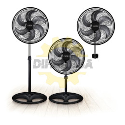 Ventilador De Piso, Pedestal Y Parded De 18""