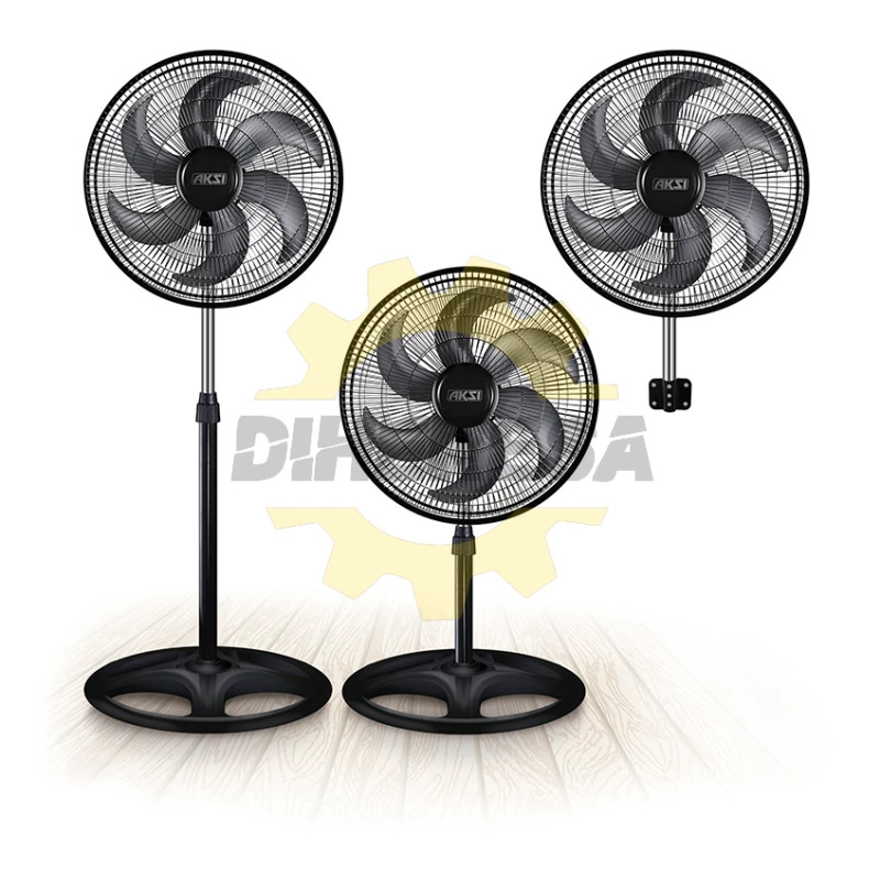 Ventilador De Piso, Pedestal Y Parded De 18""
