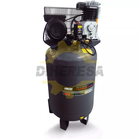 Compresor Vertical De Banda 200 Lts, 4hp, 2985w, 120v - Ind
