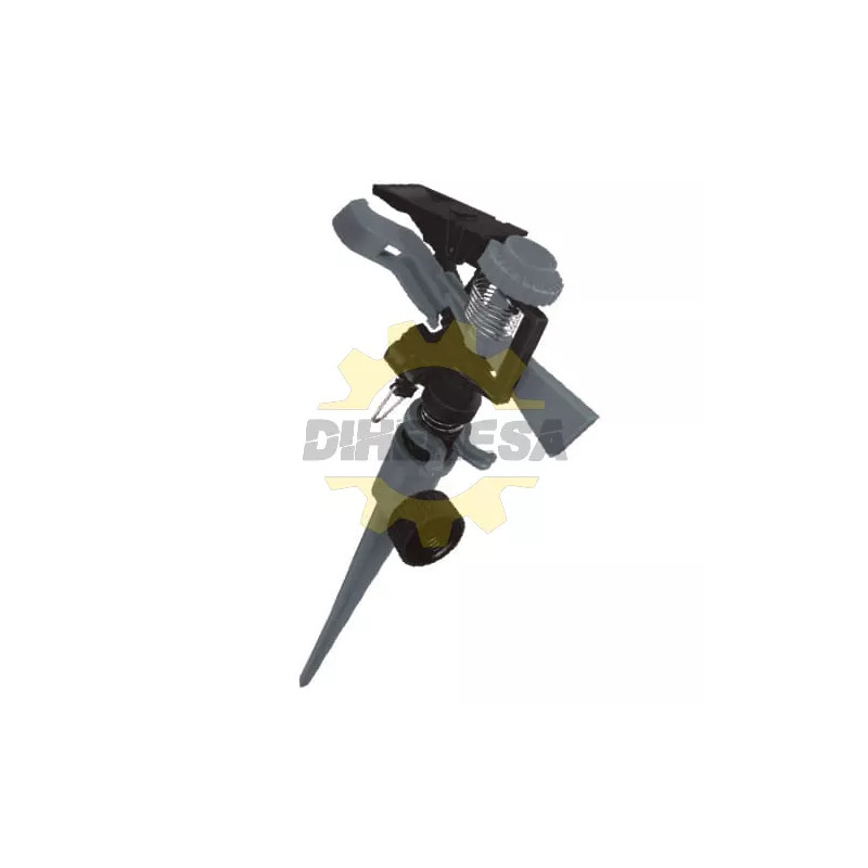 Aspersor Plastico 11"  C/Estaca Plastica De 1 Via