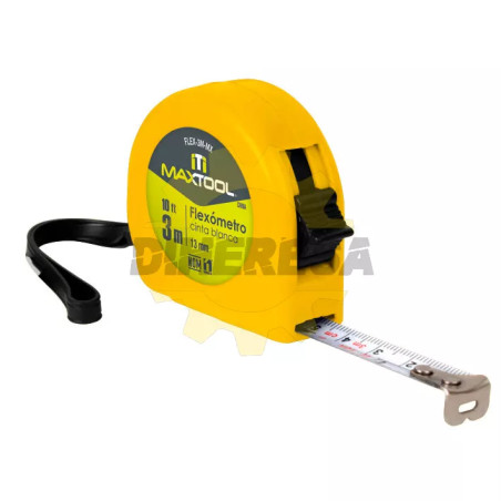 Flexometro De 3 Mts Color Amarillo