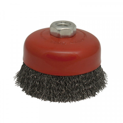 18CO55S URREA Carda copa ondulada 5"x 0.50 r5/8-11 Urrea | DIHERESA