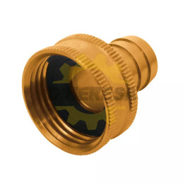 Conexion Sencilla Laton Hembra 1/2"