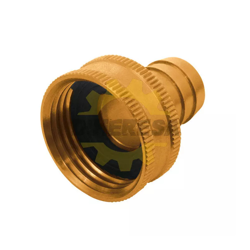 Conexion Sencilla Laton Hembra 1/2"