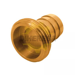 Conexion Sencilla Laton Macho 1/2"