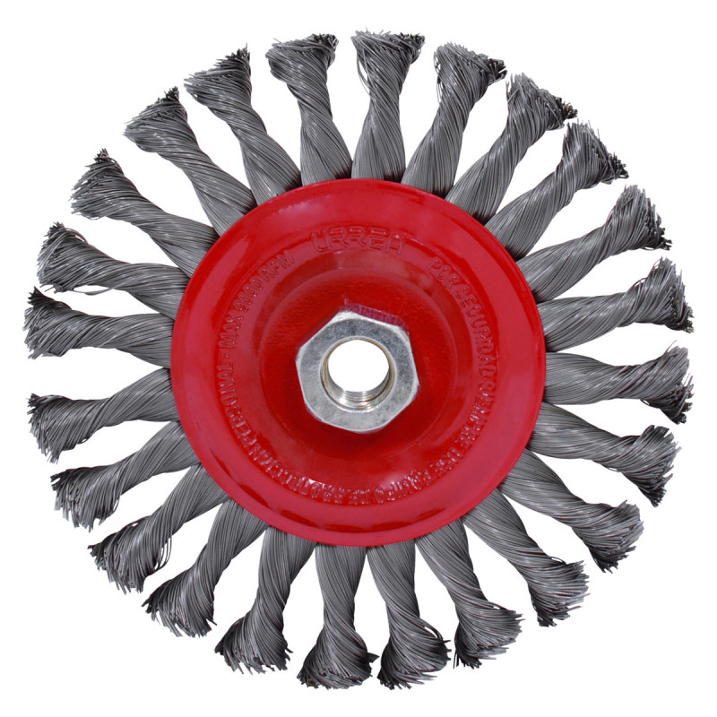 18RT63M URREA Carda circular trenzada 6"x0.35 rM14 Urrea | DIHERESA 18RT63M URREA Carda circular trenzada 6"x0.35 rM14 Urrea | DIHERESA