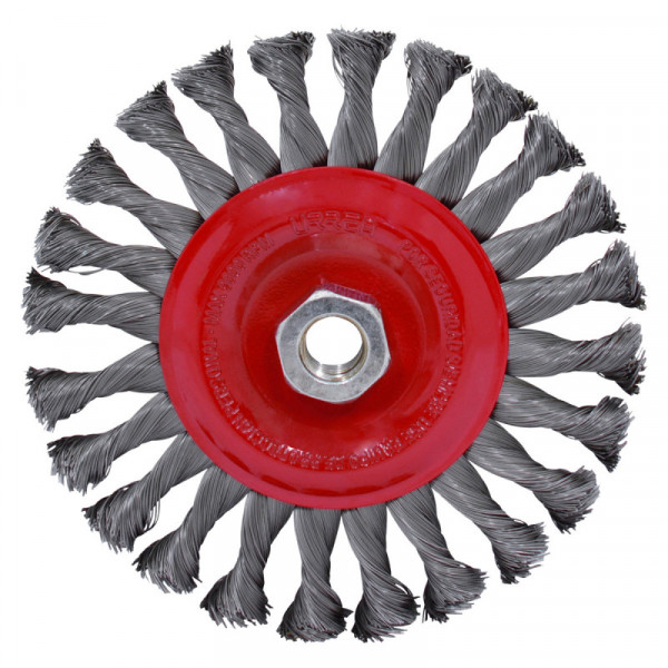 18RT63M URREA Carda circular trenzada 6"x0.35 rM14 Urrea | DIHERESA