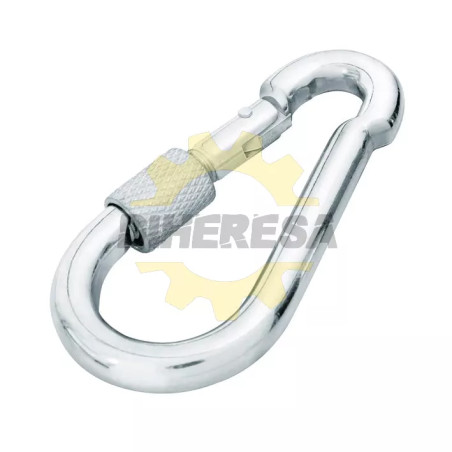 Bandola Mosqueton De Acero Con Seguro 1/2"