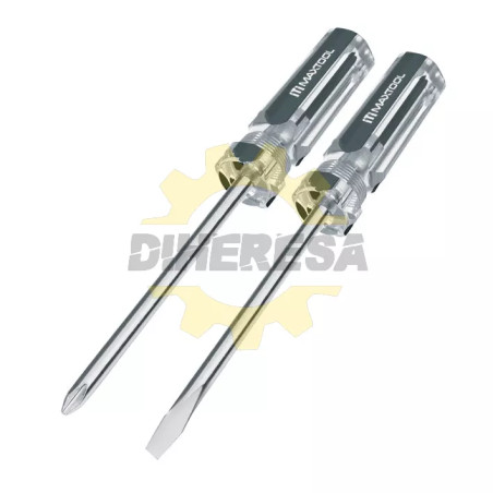 Juego De 2 Desarmadores 1/4" X 4" Standard Y Phillips