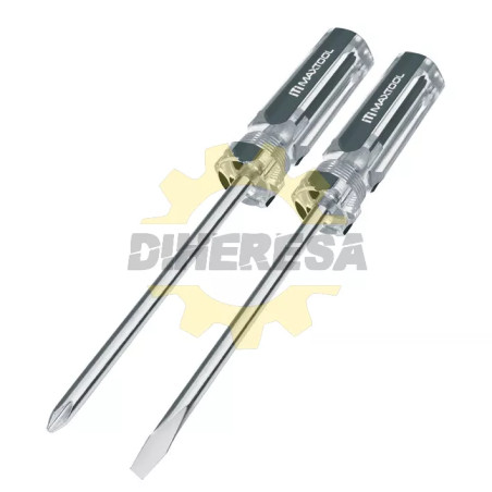 Juego De 2 Desarmadores 1/4" X 6" Standard Y Phillips