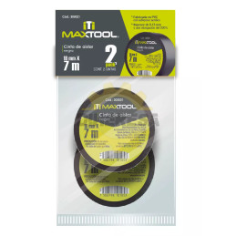 Cinta De Aislar 19mm X 7 Mt 2pack