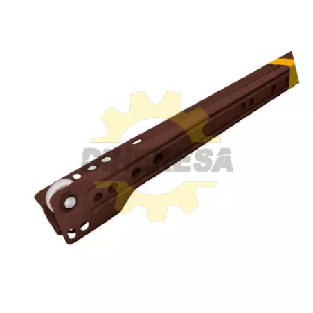 Correderas De Cajon 40 Cm Cafe  Set