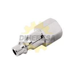 Conector Rapido De Acero Cromado (Hembra)