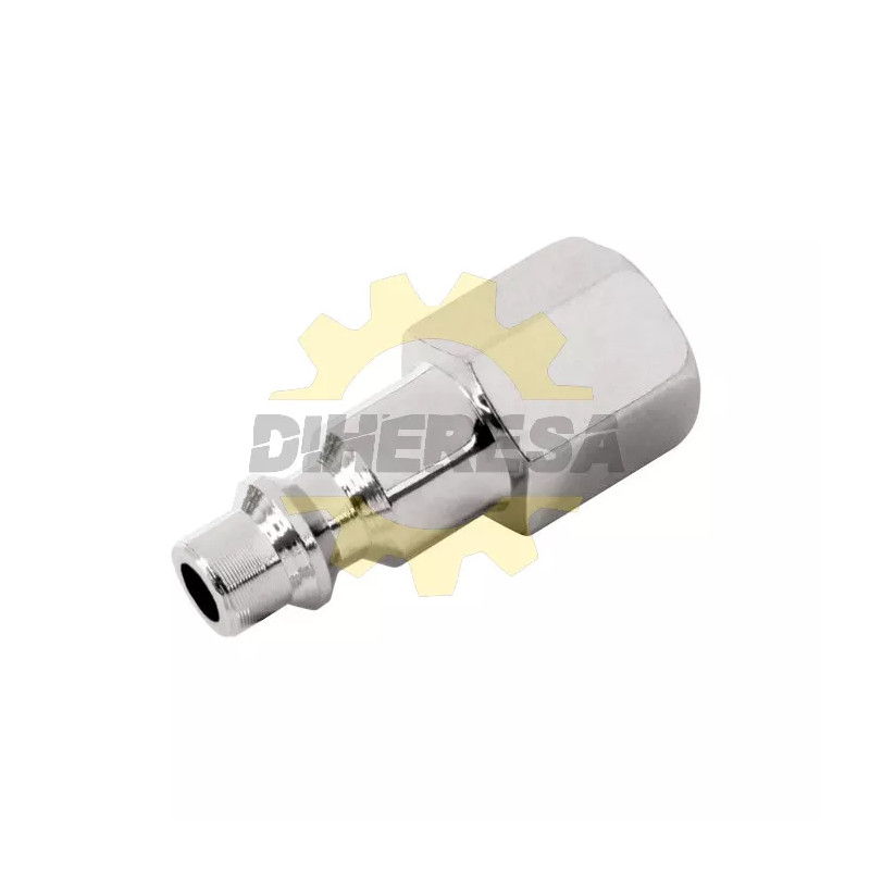 Conector Rapido De Acero Cromado (Hembra)