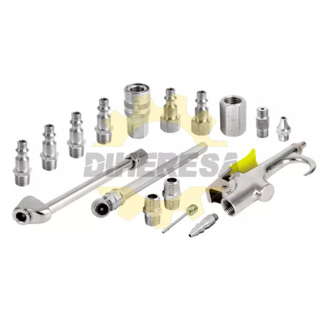 Juego De Accesorios Neumaticos 17 Pzs