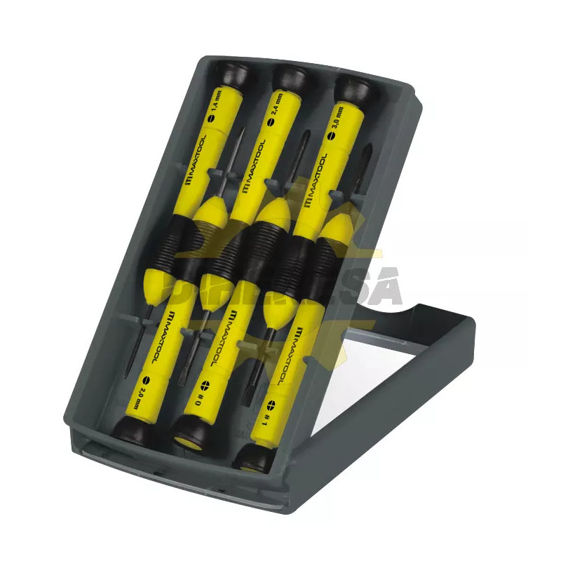 Juego Desarmadores De Precision 6 Piezas (Mango Confort)