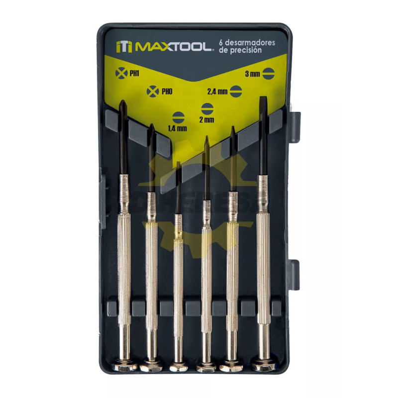 Juego Desarmadores De Precision 6 Piezas Eco