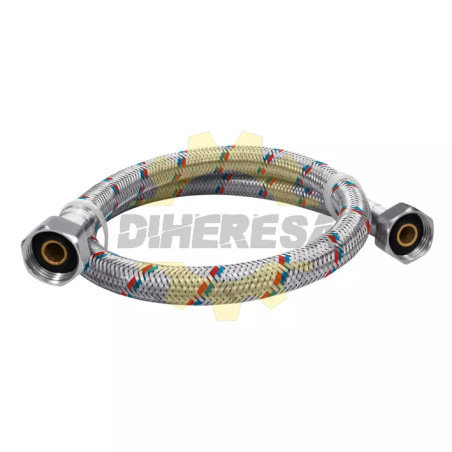 Manguera Flexible Para Fregadero De 55 Cm 1/2" X 1/2"