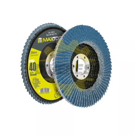 Disco Laminado De 4 1/2", Grano 80
