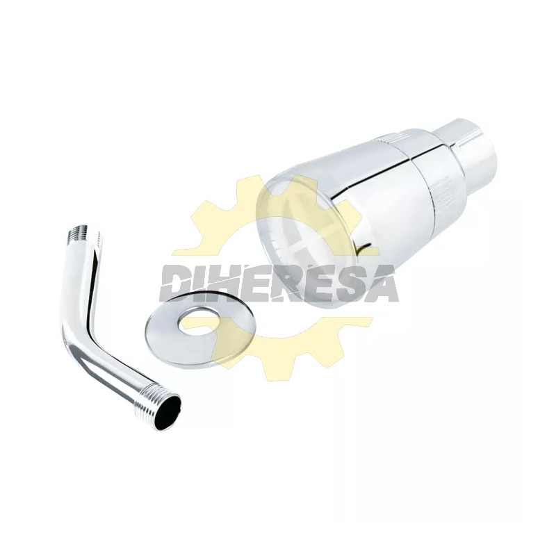 Regadera Estandar Con Brazo Plastico  Y Chapeton