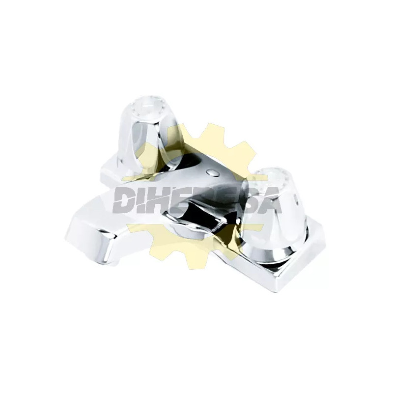 Mezcladora Para Lavabo 4" Maneral Tipo Cubo