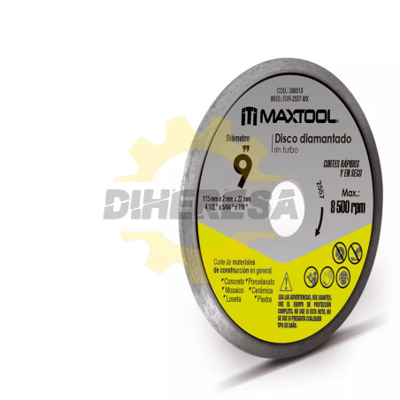 Disco Diamantado Rin Turbo De 7" - Mx