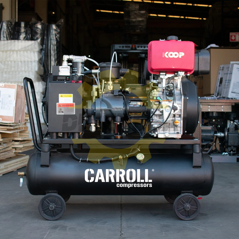 CAR-SC-15D CARROLL Compresor Motor Diesel 120lts 20hp
