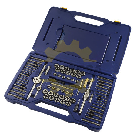 26377 TAP + DIE + DRL 117PC DELUXE SET