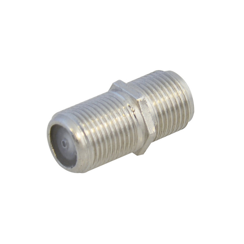 153205 SURTEK Cople tipo barril para cable coaxial RG6 Surtek | DIHERESA 153205 SURTEK Cople tipo barril para cable coaxial RG6 Surtek | DIHERESA