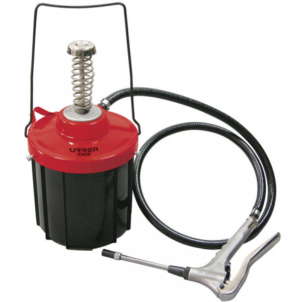 23620 URREA Inyector de grasa manual con cubeta de 5 kg Urrea | DIHERESA
