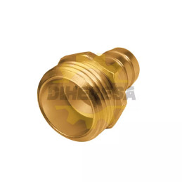 Conexion Macho De Laton De 1/2"