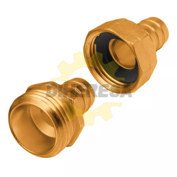 Conexion Hembra Y Macho De 3/4"