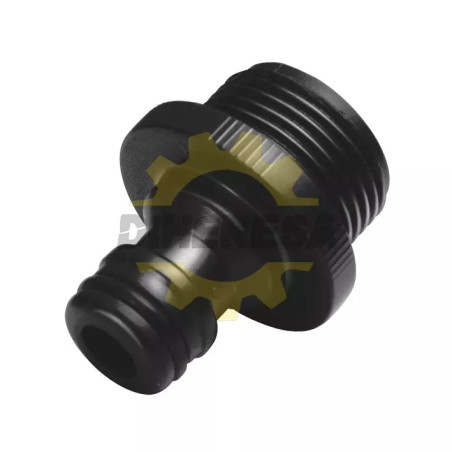Adaptador Plastico De Conexion Rapida Macho De 3/4"