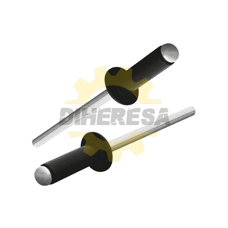 Remache Negro 46n 1/8"X3/8" (Bolsa Con 100 Pzs)