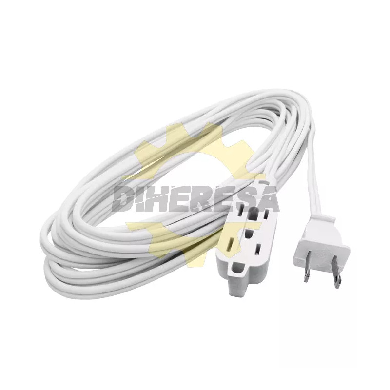 Extension Domestica Blanca 4 Mt (Calibre 16)