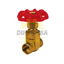 Llave De Compuerta Soldable 1/2"