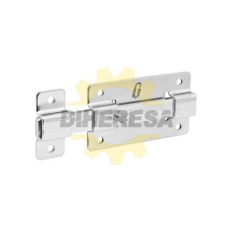 Pasador De Barra Plana De 3" Linea Basic - Cromo Mate