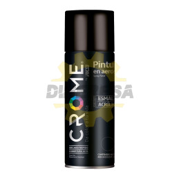 Pintura En Aerosol Negro Satinado